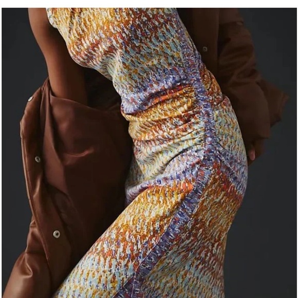 Anthropologie Dresses & Skirts - ANTHROPOLOGIE Daily Practice Purple Motiff Treasure Dress size small